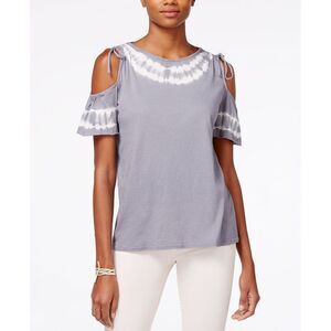 Project Social T Kallen Cotton Cold Shoulder Top